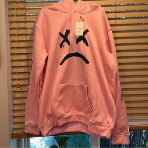 NWT Lil Peep Women’s XXL Pink Plush Soft Hoodie